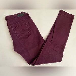 AG (Adriano Goldschmied) slim straight ankle Jean